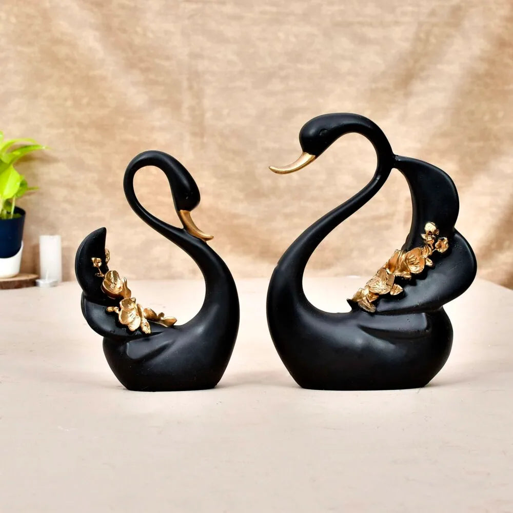Swan Pair Special Big Design Sculpture for Home Decor Showpiece Figurine