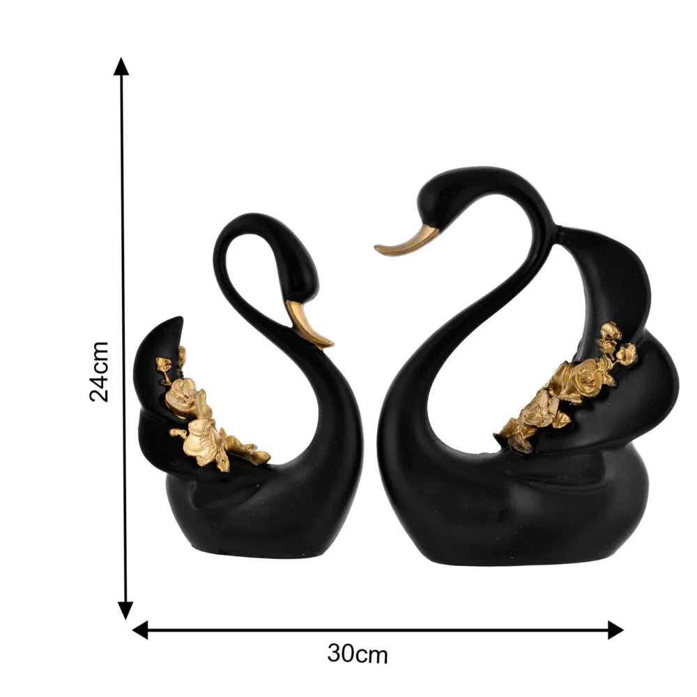Swan Pair Special Big Design Sculpture for Home Decor Showpiece Figurine