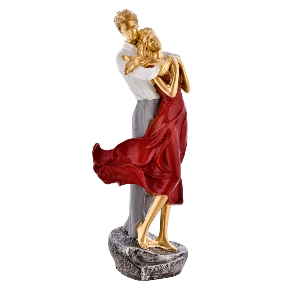 Romantic Couple Dancing Statue – Modern Love Showpiece for Home Décor