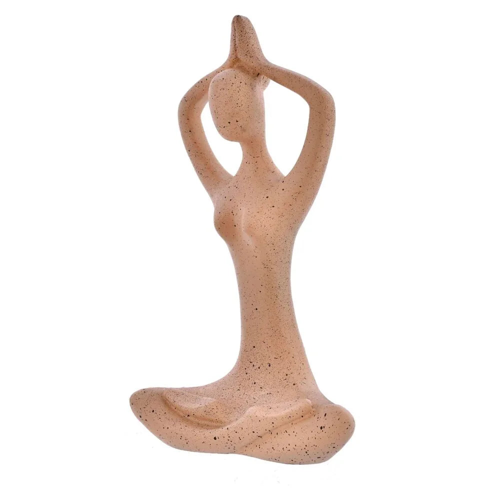 Yoga Lady Position Figurine for Table Corner Living Room and for Home Decor Showpiece Figurine