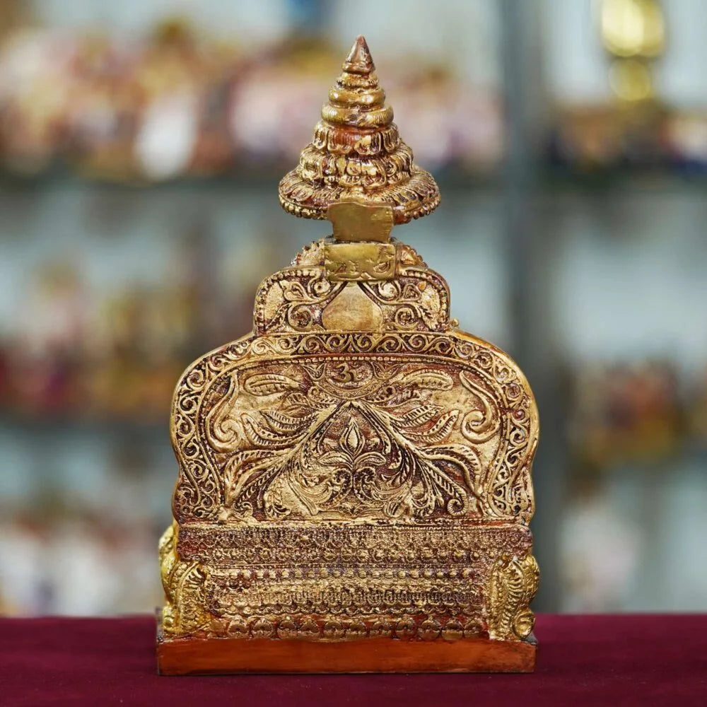 Lord Ganesha Idol on Throne – Ganpati Murti for Diwali Puja & Home Temple Décor